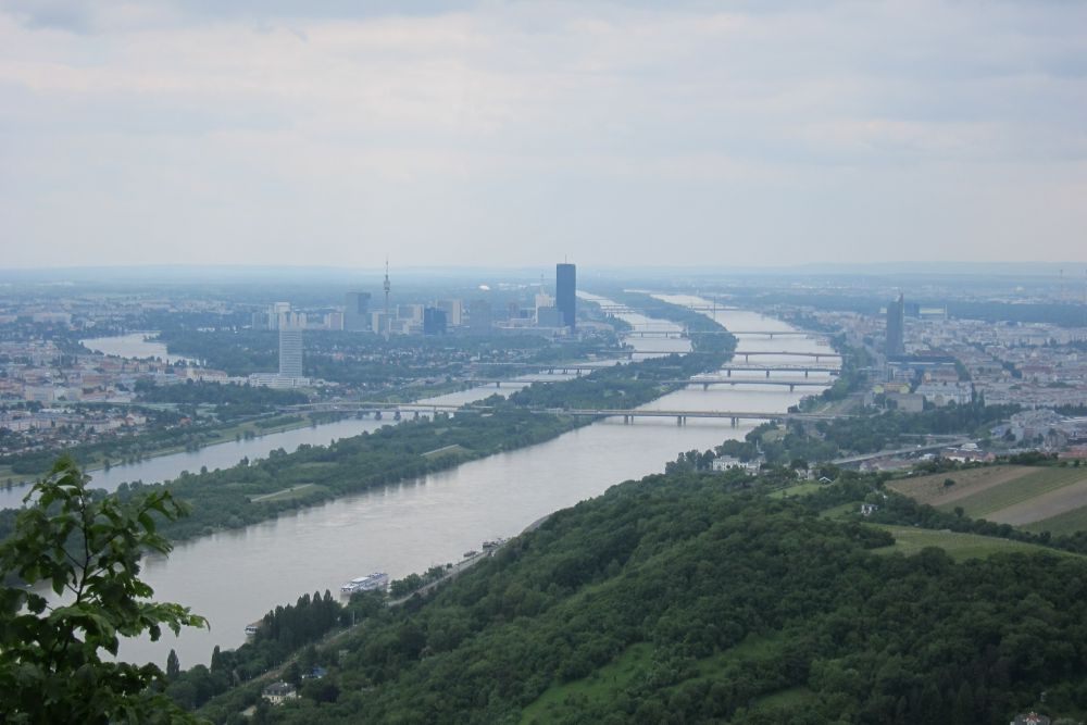 Donau und Alte Donau in Wien