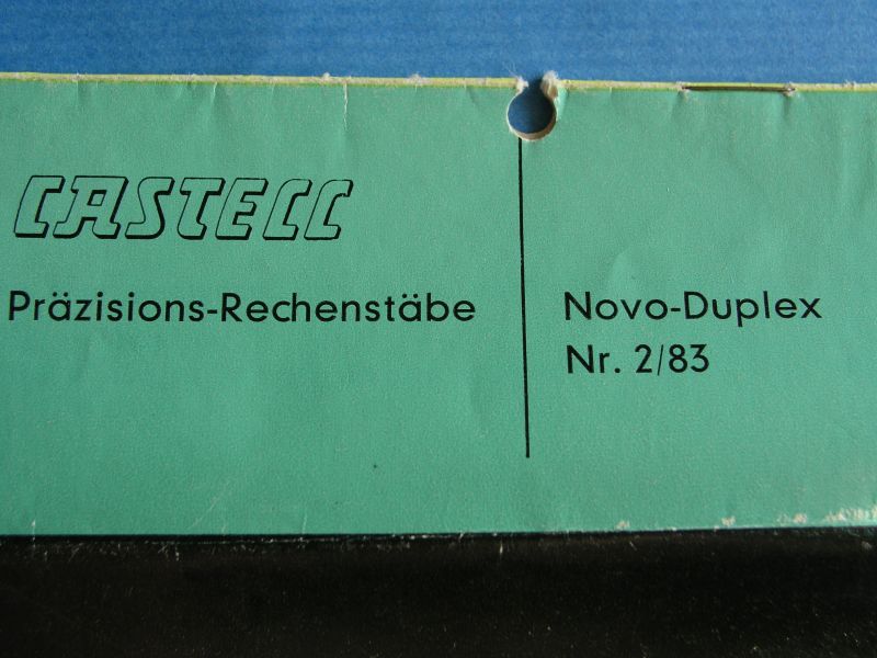 FABER-CASTELL Novo-Duplex Nr. 2/83 Anleitung