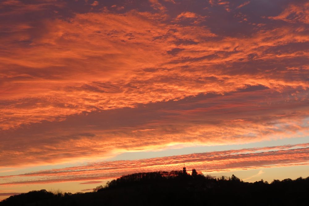 Feuerhimmel in Tuebingen