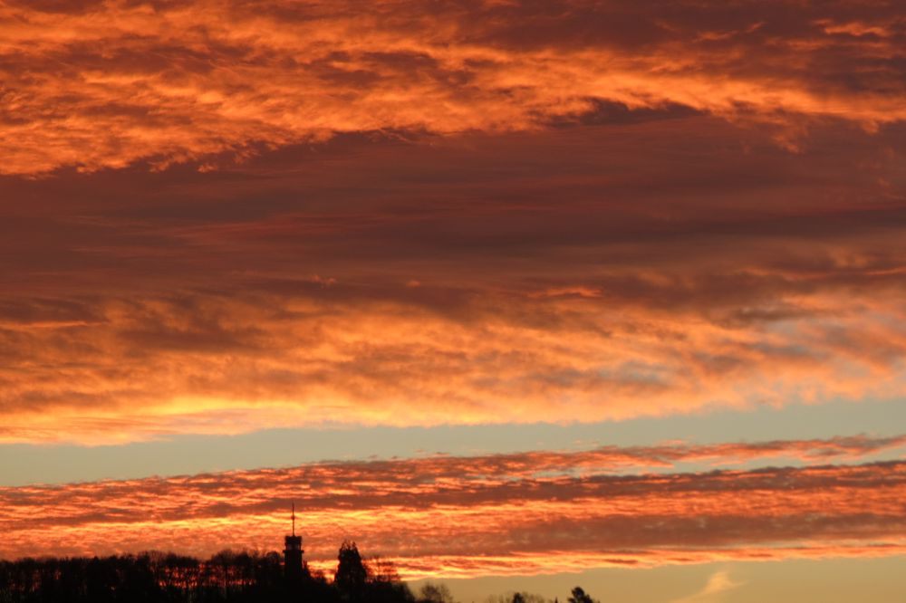 Feuerhimmel in Tuebingen