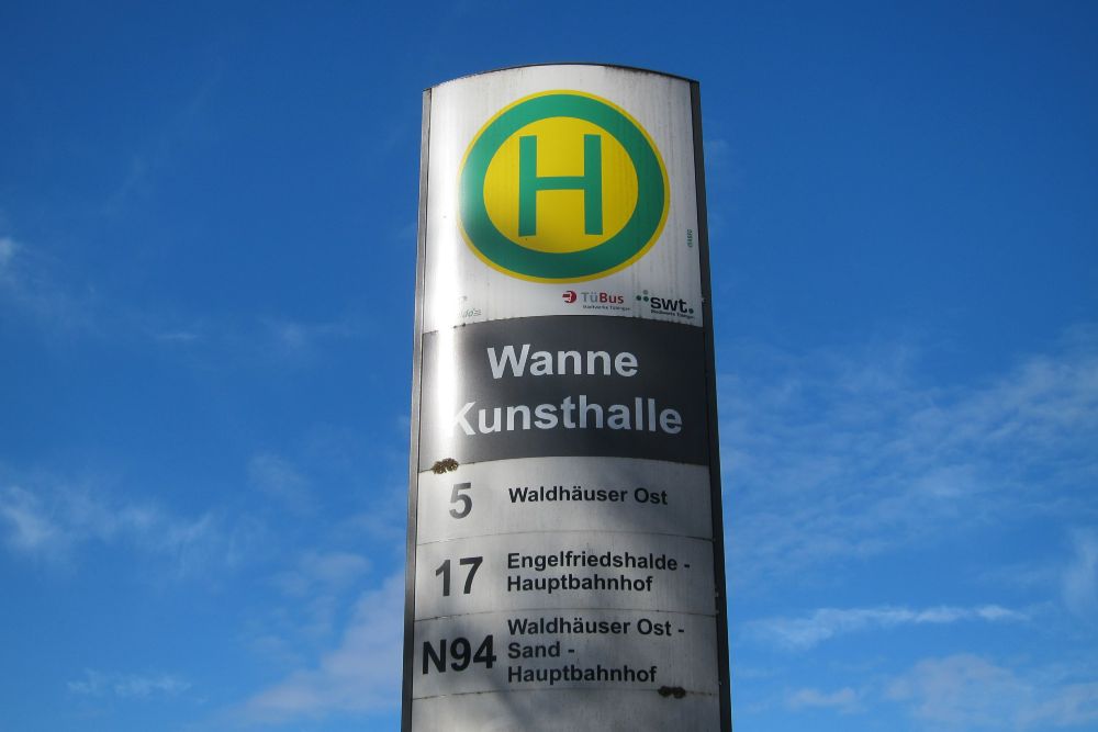 Haltestelle Wanne Kunsthalle