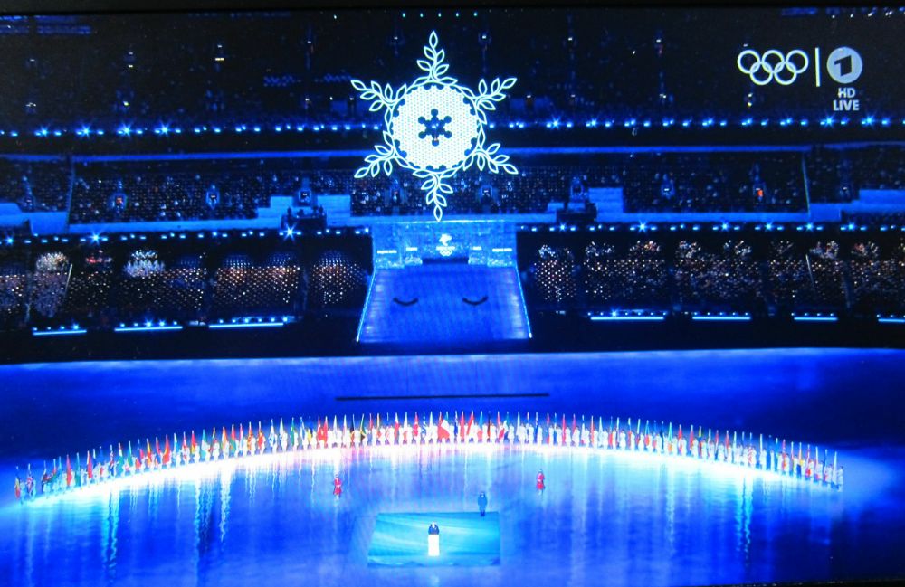 Schlussfeier Peking 2022